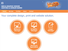 Tablet Screenshot of colourlogic.com.au